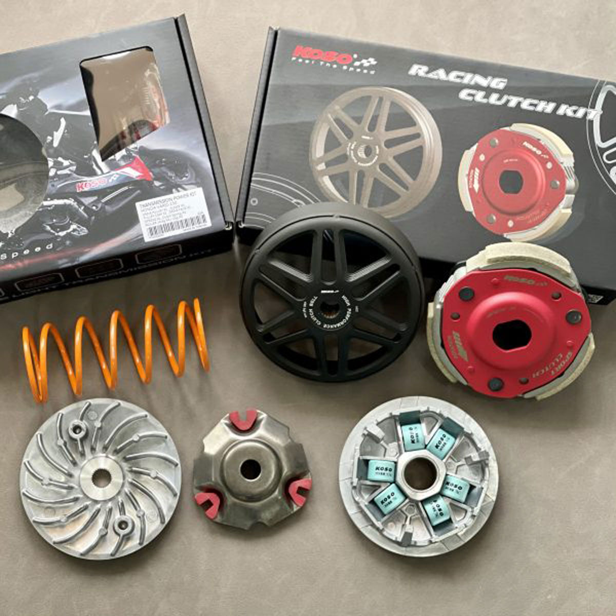 Bộ nồi sau koso dành cho xe vario 160 Bộ nồi sau koso dành cho xe vario 160